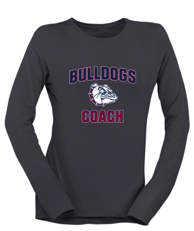 Sierra Linda Bulldogs Coach Women's LS T-Shirt