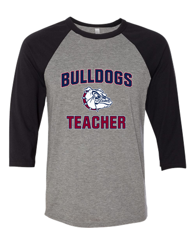 Sierra Linda Bulldogs Teacher Women's Baseball T-Shirt