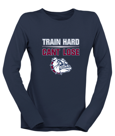 Sierra Linda Bulldogs Train Hard, Can't Lose Women's Premium LS T-Shirt