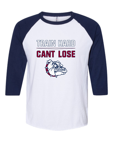 Sierra Linda Bulldogs Train Hard, Can't Lose Women's Baseball T-Shirt