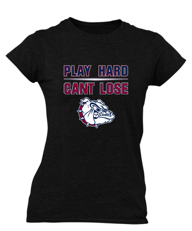 Sierra Linda Bulldogs Play Hard, Can't Lose Women's Premium SS T-Shirt