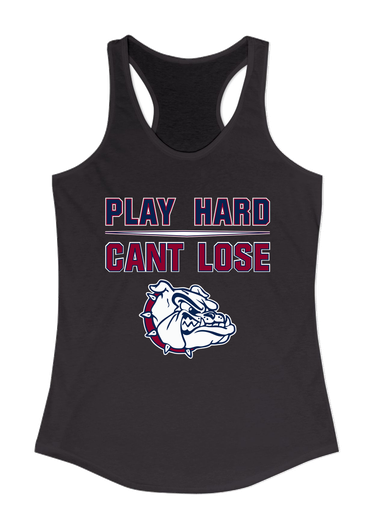 Sierra Linda Bulldogs Play Hard, Can't Lose Women's Tank Top