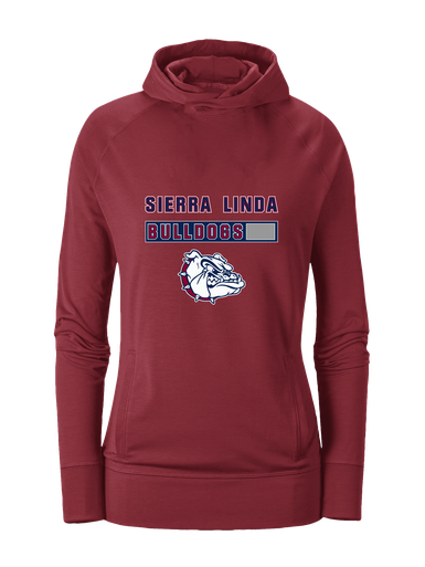 Sierra Linda Bulldogs Mascot #7 Women's Hoodie