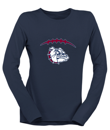 Sierra Linda Bulldogs Football #2 Women's LS T-Shirt