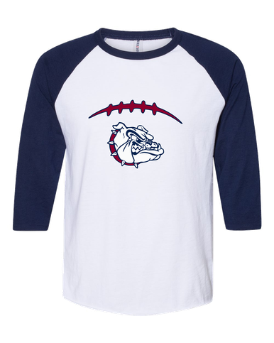 Sierra Linda Bulldogs Football #2 Women's Baseball T-Shirt