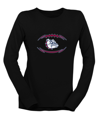 Sierra Linda Bulldogs Football #3 Women's Premium LS T-Shirt