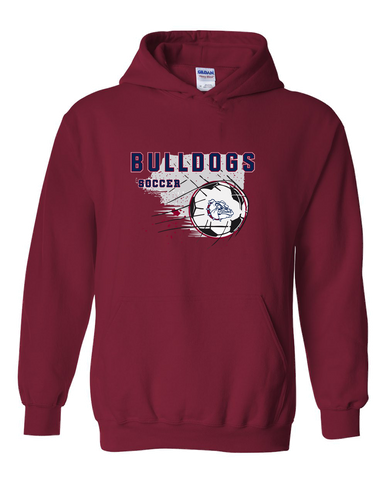 Sierra Linda Bulldogs Soccer #2 Men's Hoodie