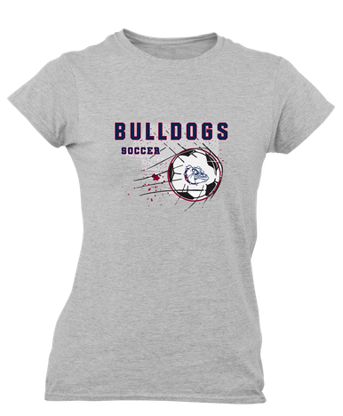 Sierra Linda Bulldogs Soccer #2 Women's Premium SS T-Shirt