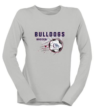 Sierra Linda Bulldogs Soccer #2 Women's Premium LS T-Shirt