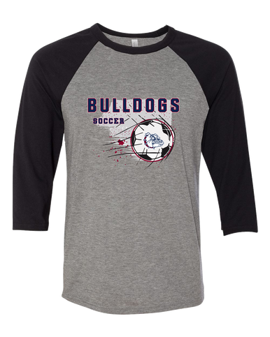 Sierra Linda Bulldogs Soccer #2 Women's Baseball T-Shirt