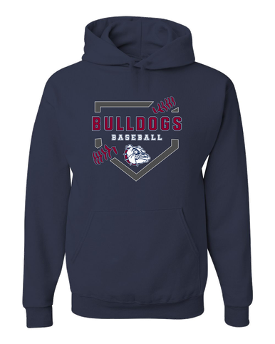 Sierra Linda Bulldogs Baseball #2 Men's Premium Hoodie