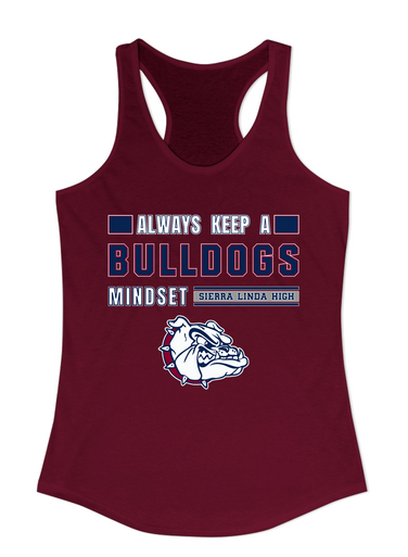 Sierra Linda Bulldogs Mindset Women's Tank Top