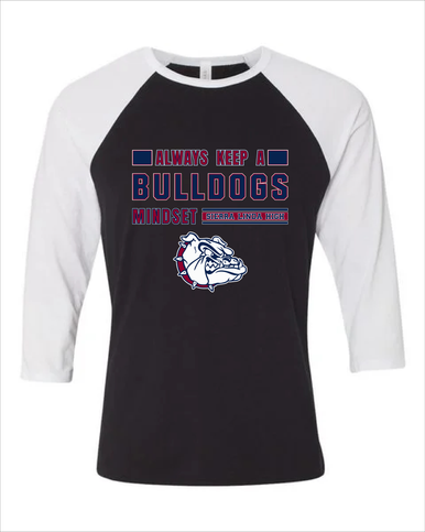 Sierra Linda Bulldogs Mindset Men's Baseball T-Shirt