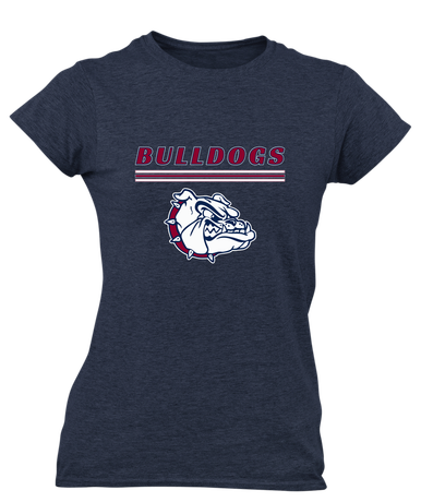 Sierra Linda Bulldogs Mascot #8 Women's SS T-Shirt