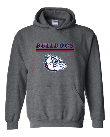 Sierra Linda Bulldogs Mascot #8 Men's Hoodie