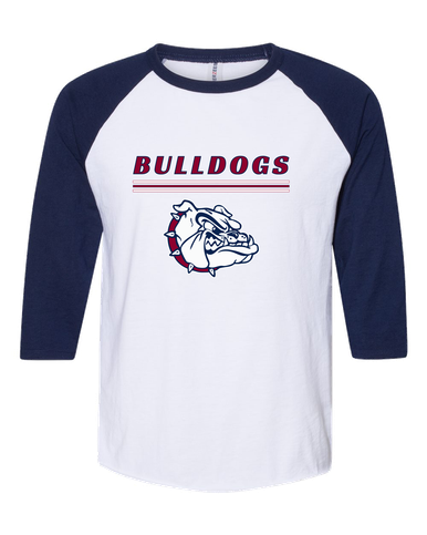 Sierra Linda Bulldogs Mascot #8 Women's Baseball T-Shirt