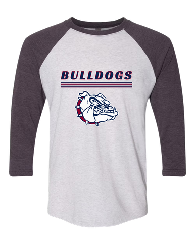 Sierra Linda Bulldogs Mascot #8 Men's Baseball T-Shirt