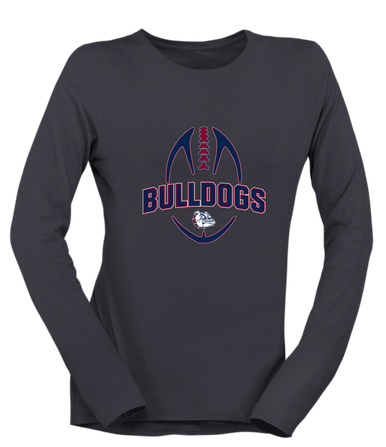 Sierra Linda Bulldogs Football #5 Women's Premium LS T-Shirt