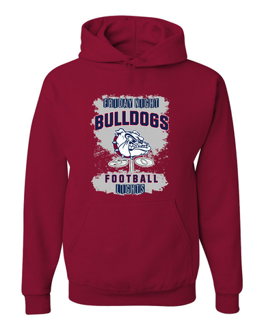 Sierra Linda Bulldogs Football #6 Men's Premium Hoodie