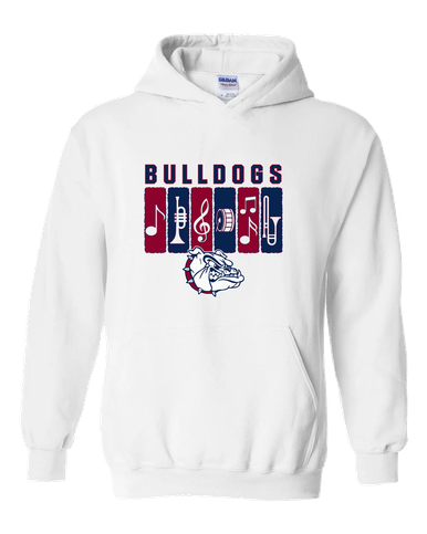 Sierra Linda Bulldogs Band # 2 Men's Hoodie