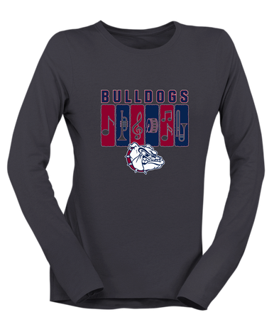 Sierra Linda Bulldogs Band # 2 Women's Premium LS T-Shirt
