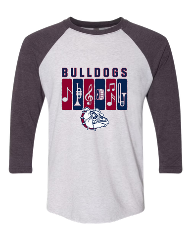 Sierra Linda Bulldogs Band # 2 Women's Baseball T-Shirt