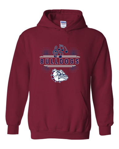 Sierra Linda Bulldogs Band # 3 Men's Hoodie