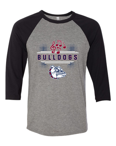 Sierra Linda Bulldogs Band # 3 Women's Baseball T-Shirt