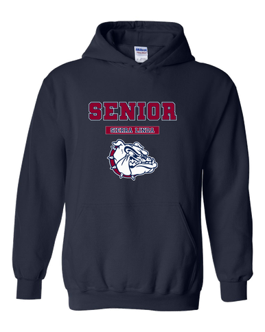 Sierra Linda Bulldogs Senior #2 Men's Hoodie