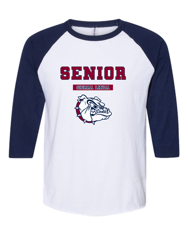 Sierra Linda Bulldogs Senior #2 Men's Baseball T-Shirt