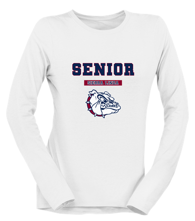 Sierra Linda Bulldogs Senior #2 Women's Premium LS T-Shirt