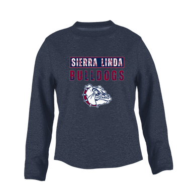 Sierra Linda Bulldogs Mascot #9 Women's Sweatshirt