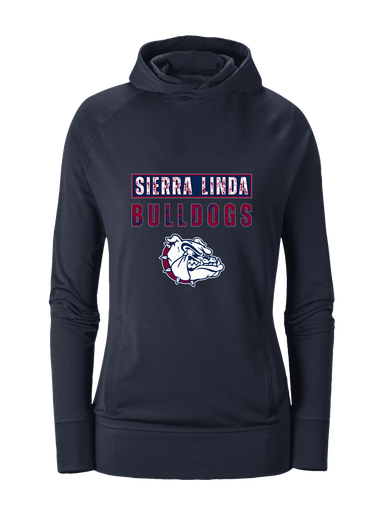 Sierra Linda Bulldogs Mascot #9 Women's Hoodie