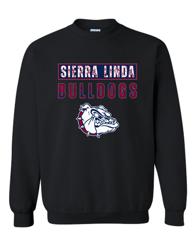 Sierra Linda Bulldogs Mascot #9 Men's Sweatshirt