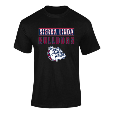 Sierra Linda Bulldogs Mascot #9 Men's Premium SS T-Shirt