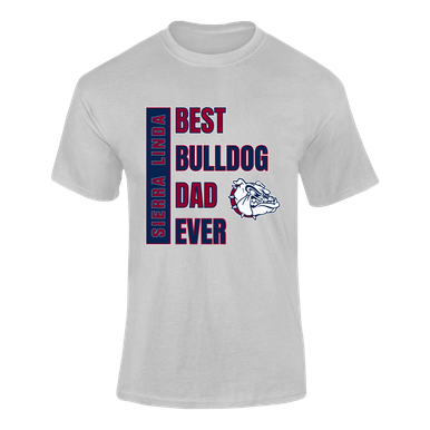 Sierra Linda Bulldogs Best Bulldog Dad Men's Premium SS T-Shirt
