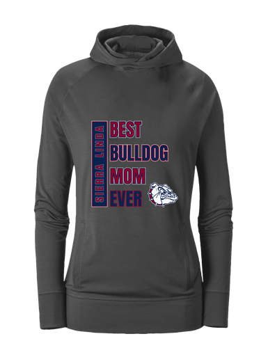 Sierra Linda Bulldogs Best Bulldog Mom Women's Hoodie
