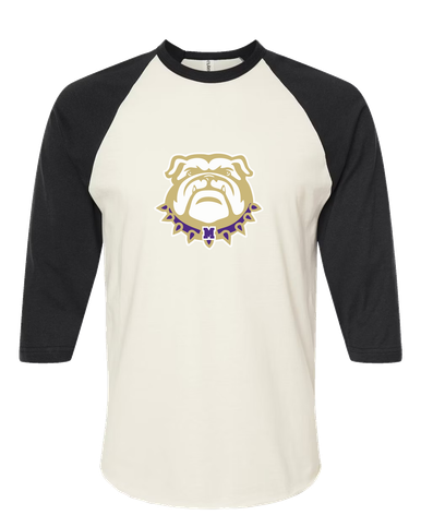 Marianna Bulldogs Mascot #1 Men's Baseball T-Shirt