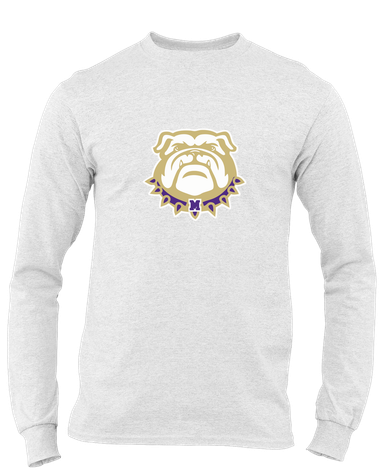Marianna Bulldogs Mascot #1 Men's LS T-Shirt