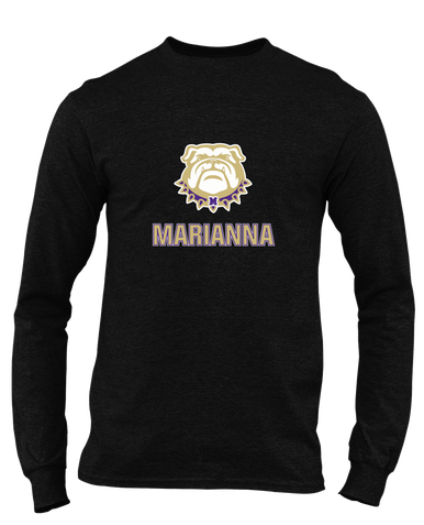 Marianna Bulldogs Mascot #2 Men's Premium LS T-Shirt