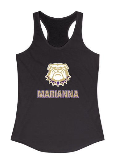 Marianna Bulldogs Mascot #2 Women's Tank Top
