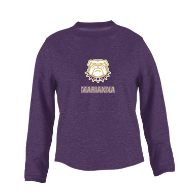 Marianna Bulldogs Mascot #2 Women's Sweatshirt
