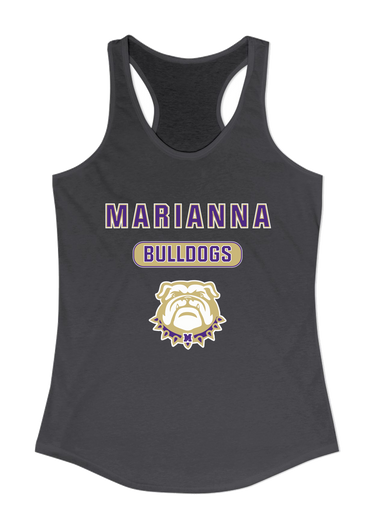 Marianna Bulldogs Mascot #3 Women's Tank Top