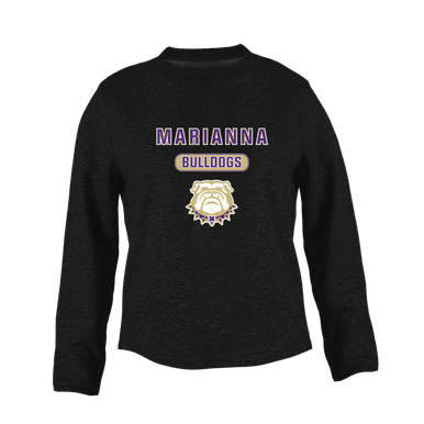 Marianna Bulldogs Mascot #3 Women's Sweatshirt