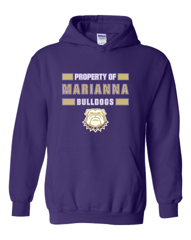 Marianna Bulldogs Property Of Men's Hoodie