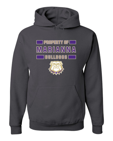 Marianna Bulldogs Property Of Men's Premium Hoodie