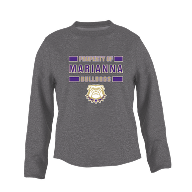 Marianna Bulldogs Property Of Women's Sweatshirt