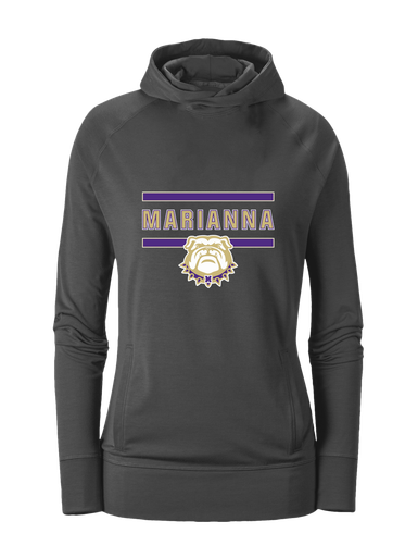 Marianna Bulldogs Mascot #4 Women's Hoodie