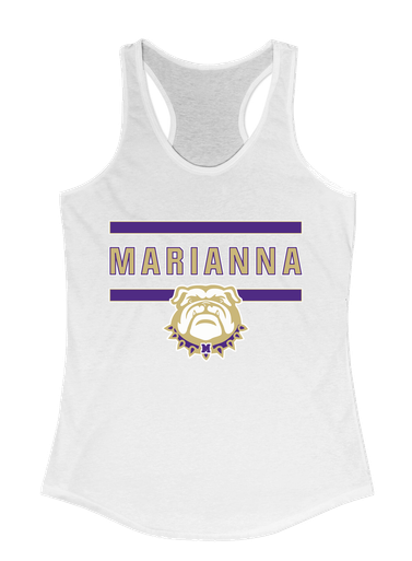 Marianna Bulldogs Mascot #4 Women's Tank Top