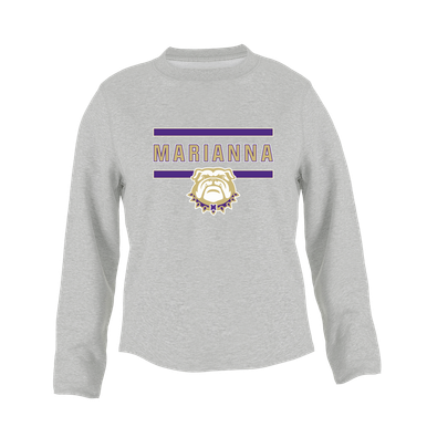 Marianna Bulldogs Mascot #4 Women's Sweatshirt